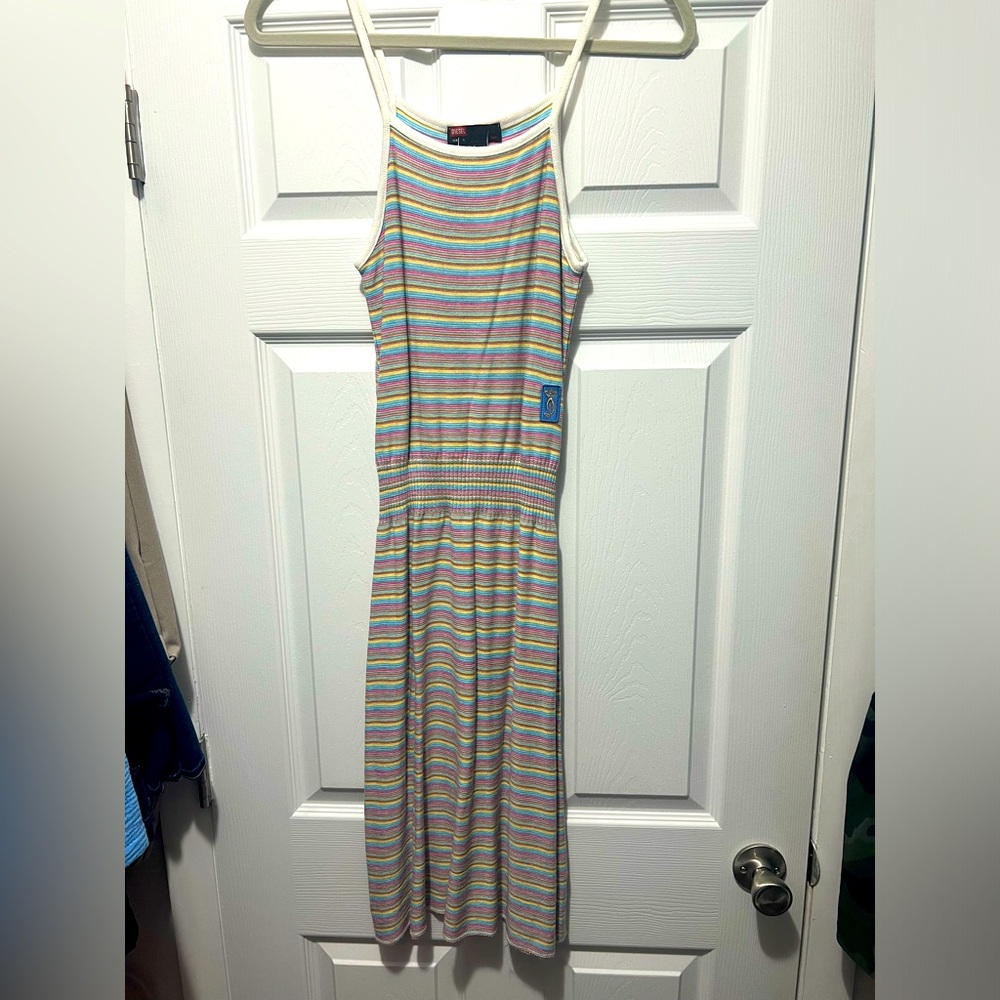 💙💜🩷 Diesel dress 🤍🩵🧡💛
